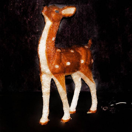 Световые акриловые фигуры "Пара благородных оленей"