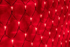 Гирлянда - сеть светодиодная (Нет Лайт)  2 х 2 м, красная