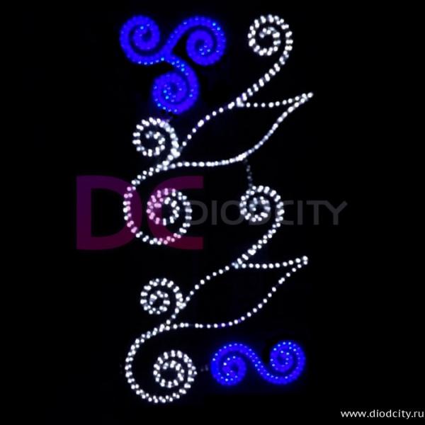 Светодиодная консоль "Тобико", 200х100 см