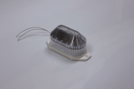 Строб лампа ксеноновая  накладная,  белая