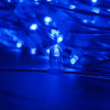 Гирлянда "Клип Лайт" синие диоды, прозрачный провод