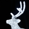 Световая фигура "Олень папа белый"  160 см