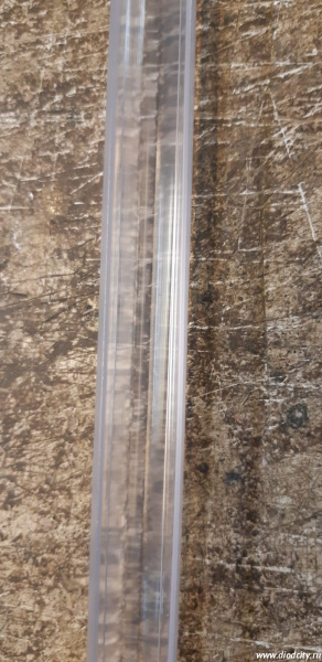 Направляющая прозрачная 2м. для светодиодного дюралайта D (13mm)
