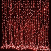 Светодиодный занавес "Дождь", 2 х 9м  красные диоды IP65