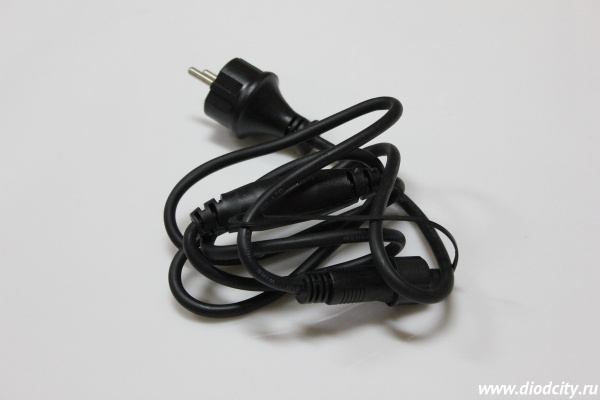 Силовой шнур для бахромы (DC-RPLR-160-4.8M) черный