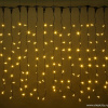 Светодиодный занавес "Дождь", 2 х 1.5м. желтые диоды