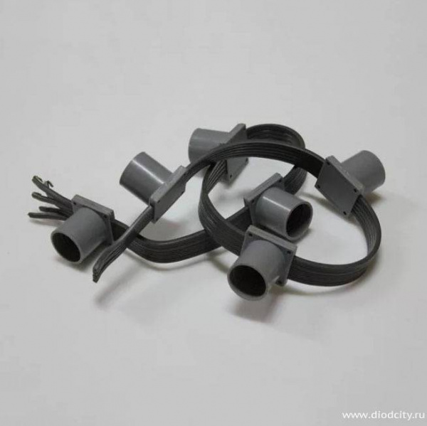 Светодиодная гирлянда Белт Лайт, 5 жил 4 канала, шаг 15см, бухта 50м, IP 22