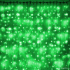 Светодиодный мерцающий занавес "Дождь", IP65, 2x6м, зеленый