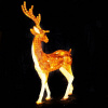 Световые акриловые фигуры "Пара благородных оленей"