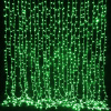 Светодиодный занавес "Дождь", 2 х 9м  зеленые диоды IP65