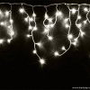 Гирлянда - бахрома  3 х 0.7м, тёплые белые диоды