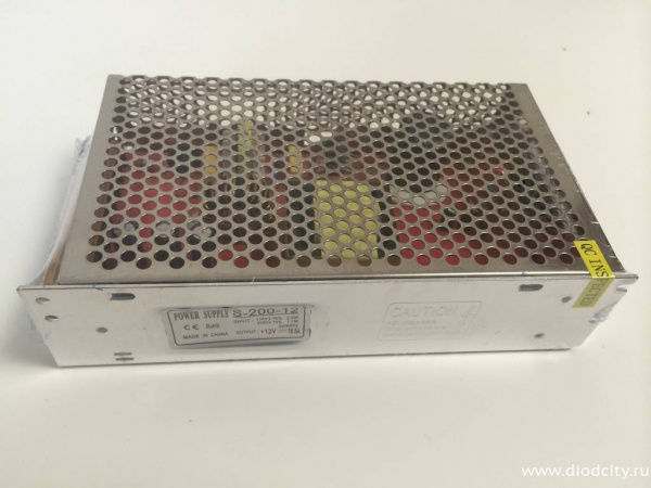 Трансформатор понижающий, 12В, 200Вт