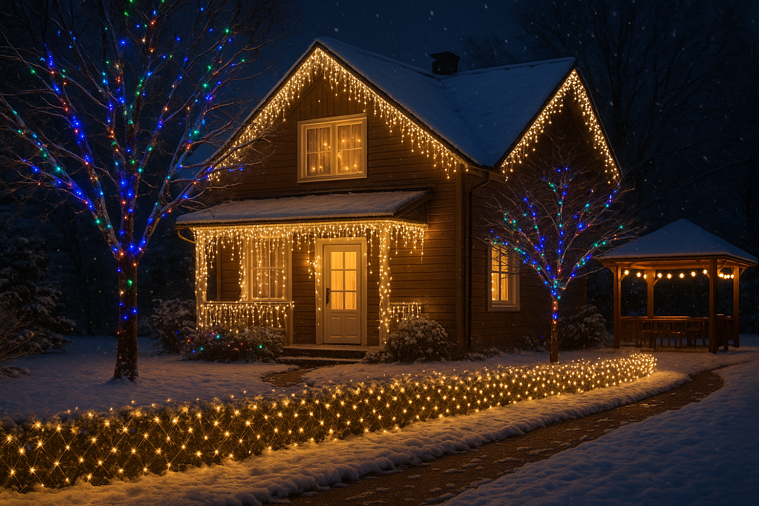 ТОПовые гирлянды для улицы