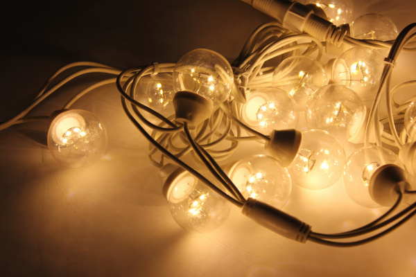 Гирлянда Белт Лайт 50 ламп, цвет теплый белый, длина 10 м