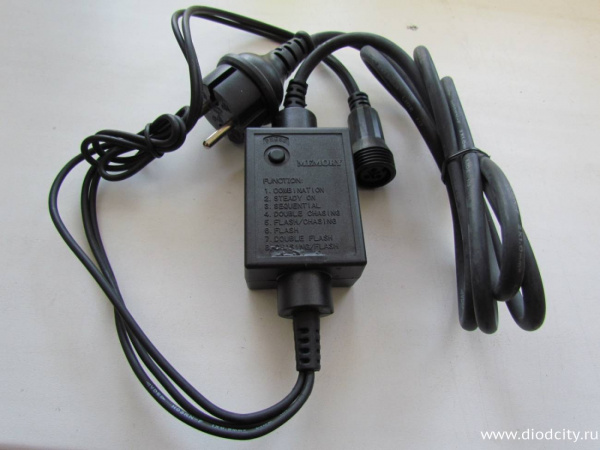 Контроллер для Светодиодных Сетей LED 1,5A max 2х1,5-10шт 2х3-6шт 2х4-3шт