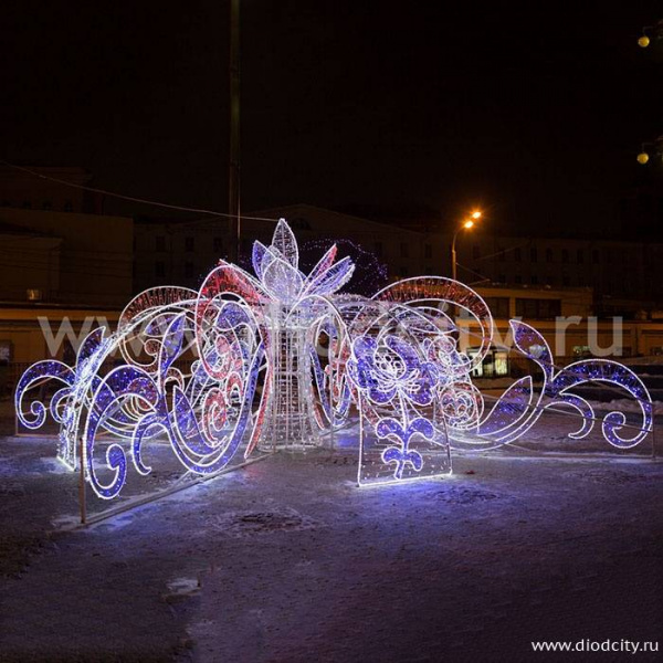 Световой фонтан «Праздничный»