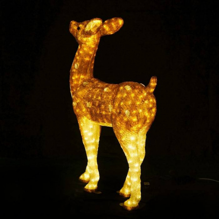 Световые акриловые фигуры "Пара благородных оленей"