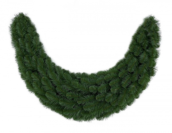  Хвойный сваг ВИРДЖИНИЯ, хвоя - PVC, зелёный, 180х45 см