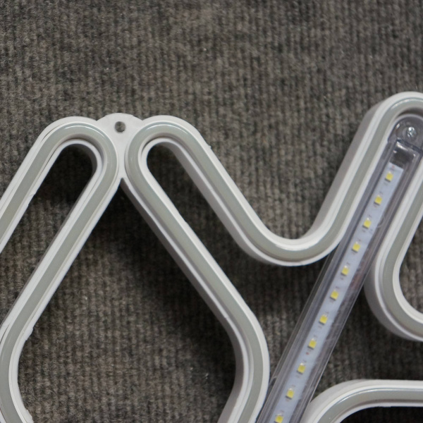 Фигура светодиодная "Снежинка" с динамикой, холодная белая