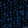 Светодиодный занавес "Дождь", 2 х 1.5м синие диоды IP65