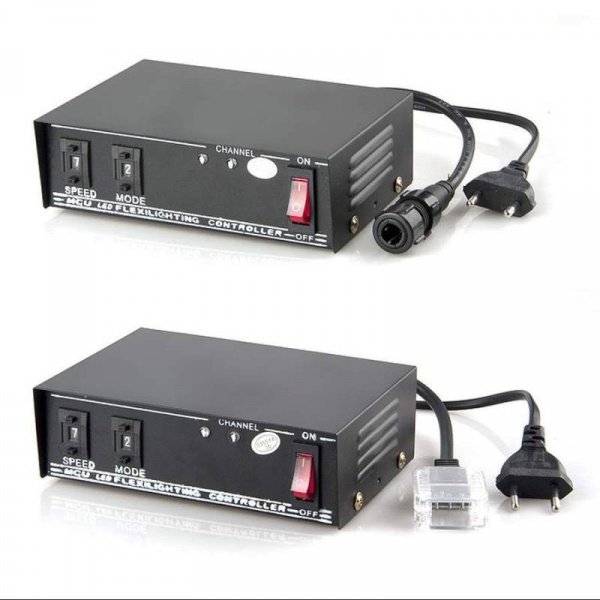 Контроллер  4х канальный для пятипроводного круглого дюралайта (до 100 м)